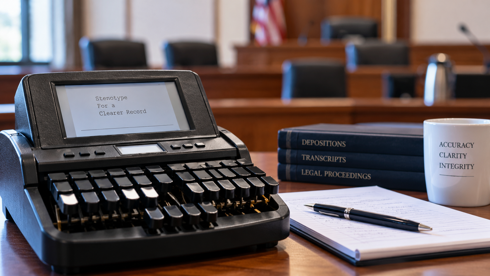 Inside the Work of a Court Reporter