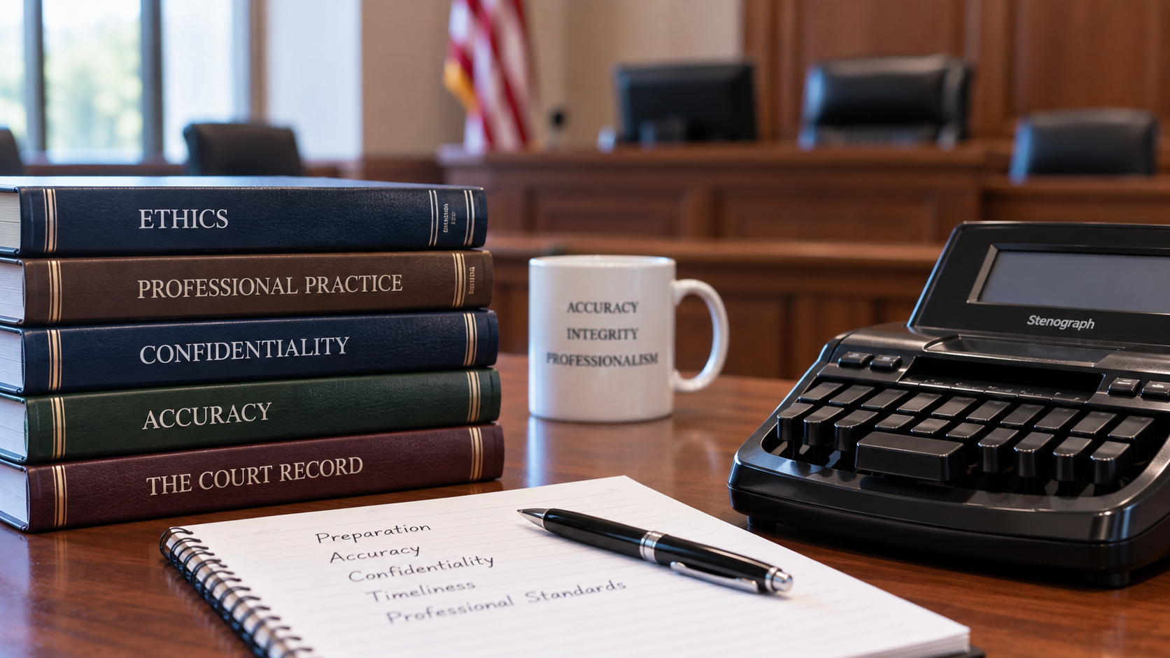 Professional Standards Behind an Accurate Court Record